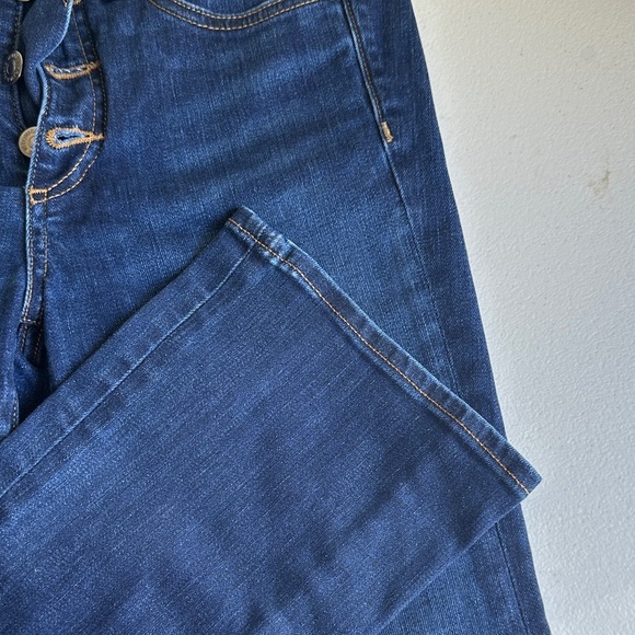 Veronica Beard High Rise Dark Blue Jeans - Picture 4 of 9